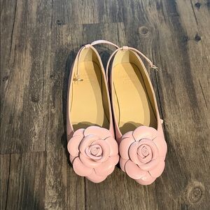 Jamie and Jack Pink Floral Ballet Flats